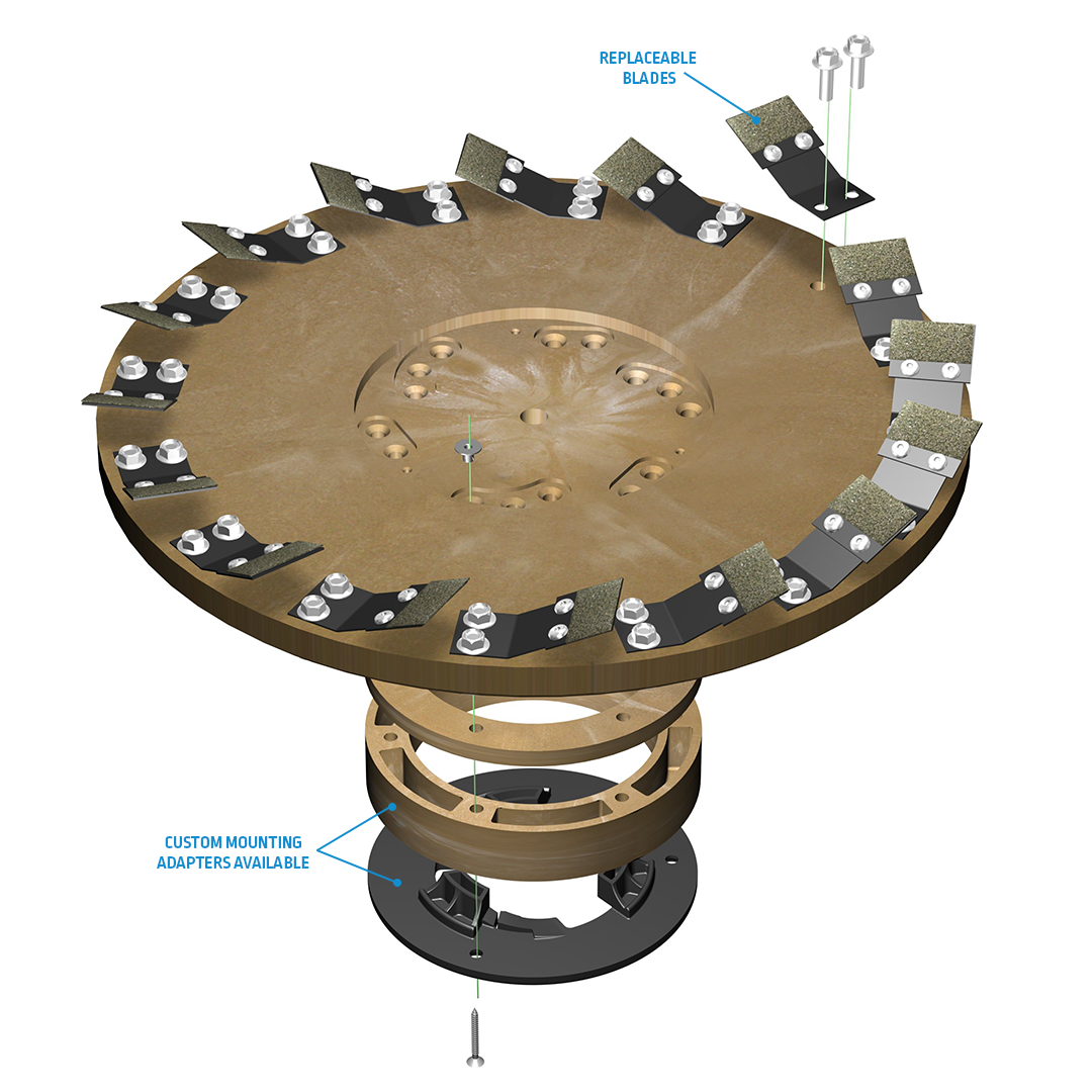 Diamabrush Concrete Prep Tool (CPT)