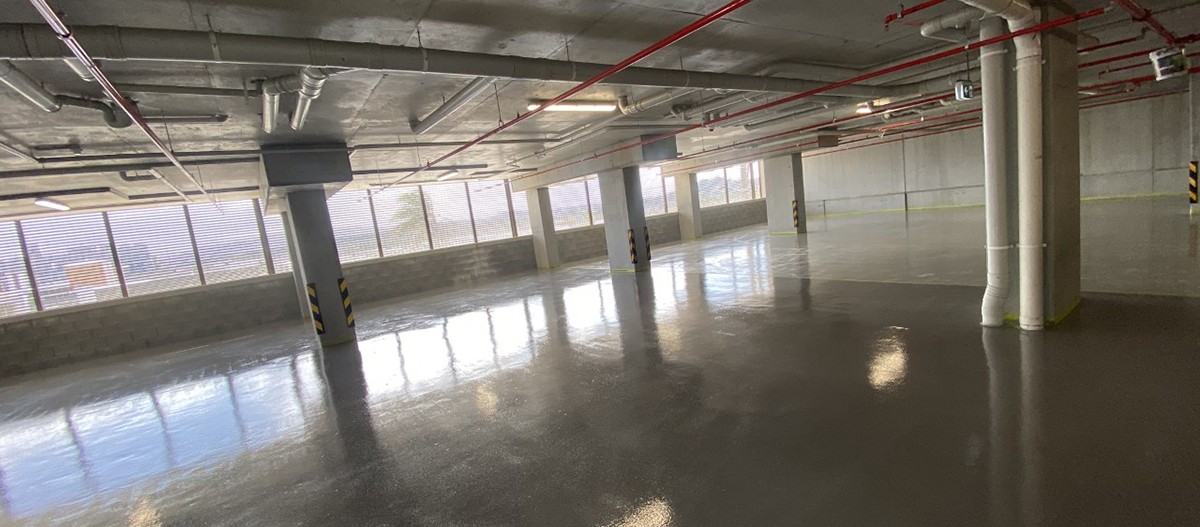 Real World Epoxies coatings used on a multi-story inner-city car park in Brisbane.