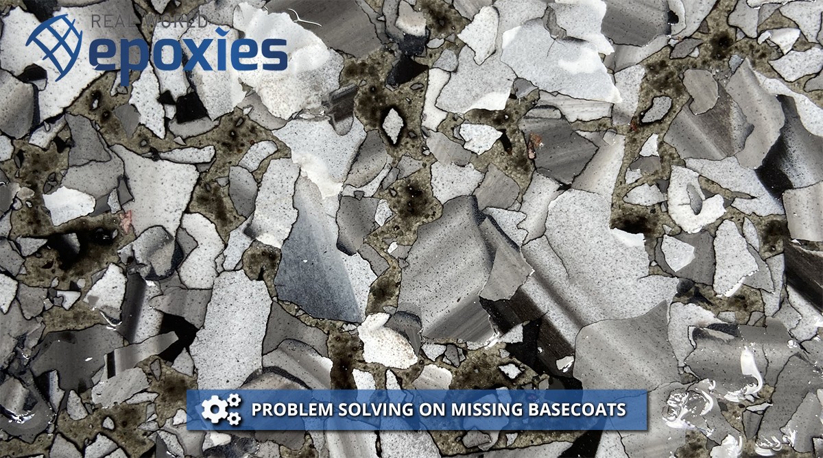 Problem solving on missing basecoats