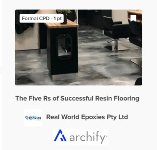 New CPD available on Archify