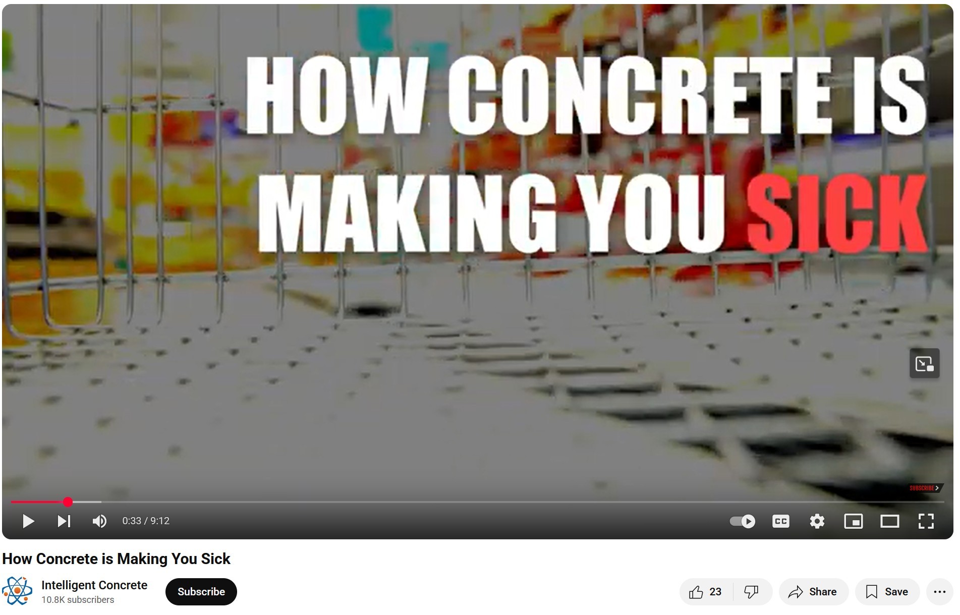 Installer Feedback - How concrete is making you sick