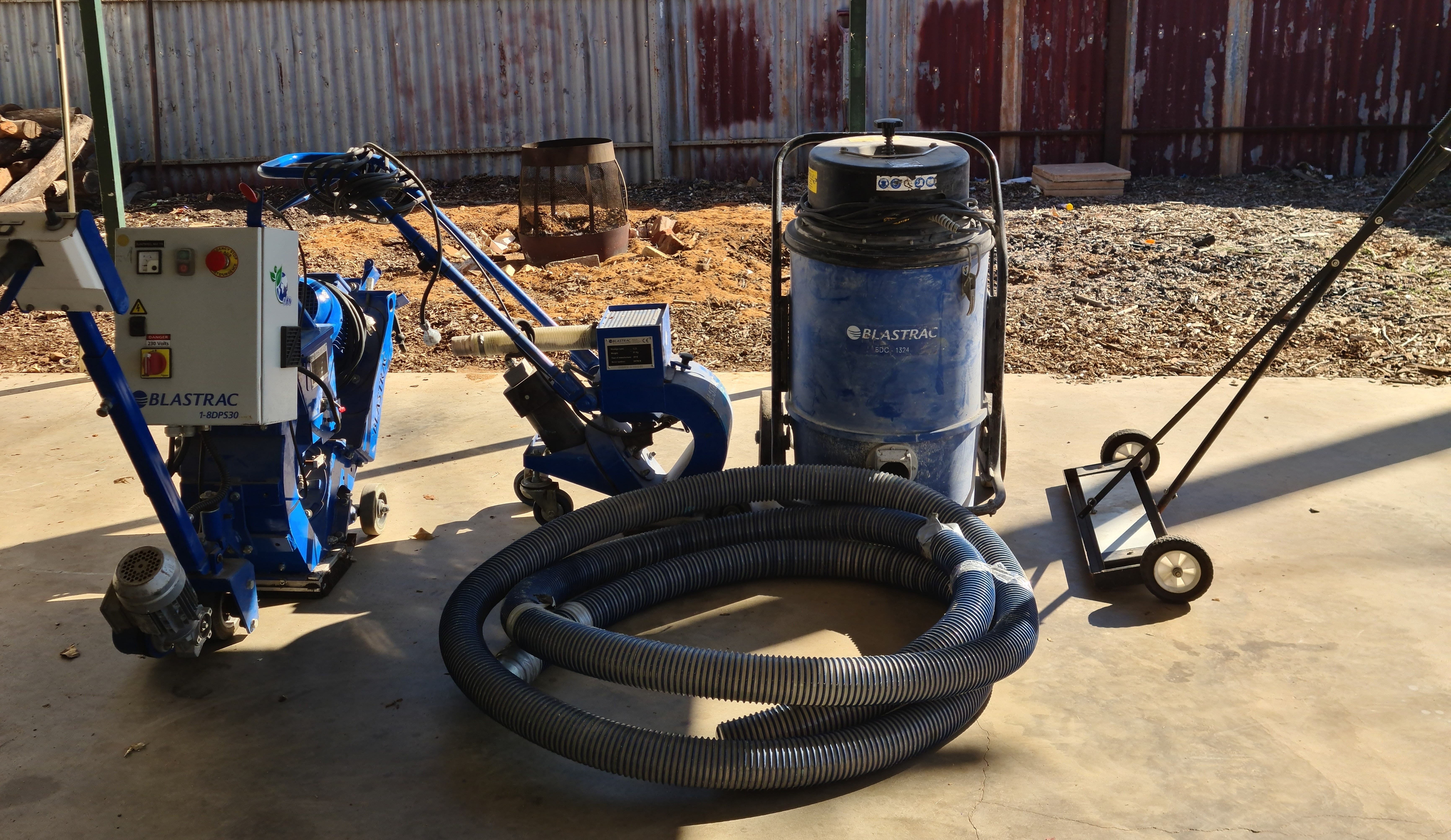 Blastrac Shot Blasting package