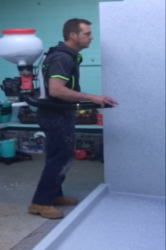 Vertical Flake Application
